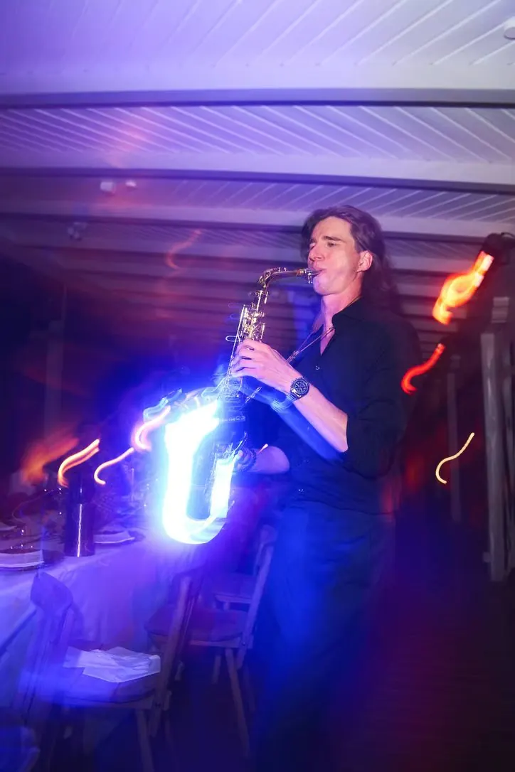 LED Saxophon Show
